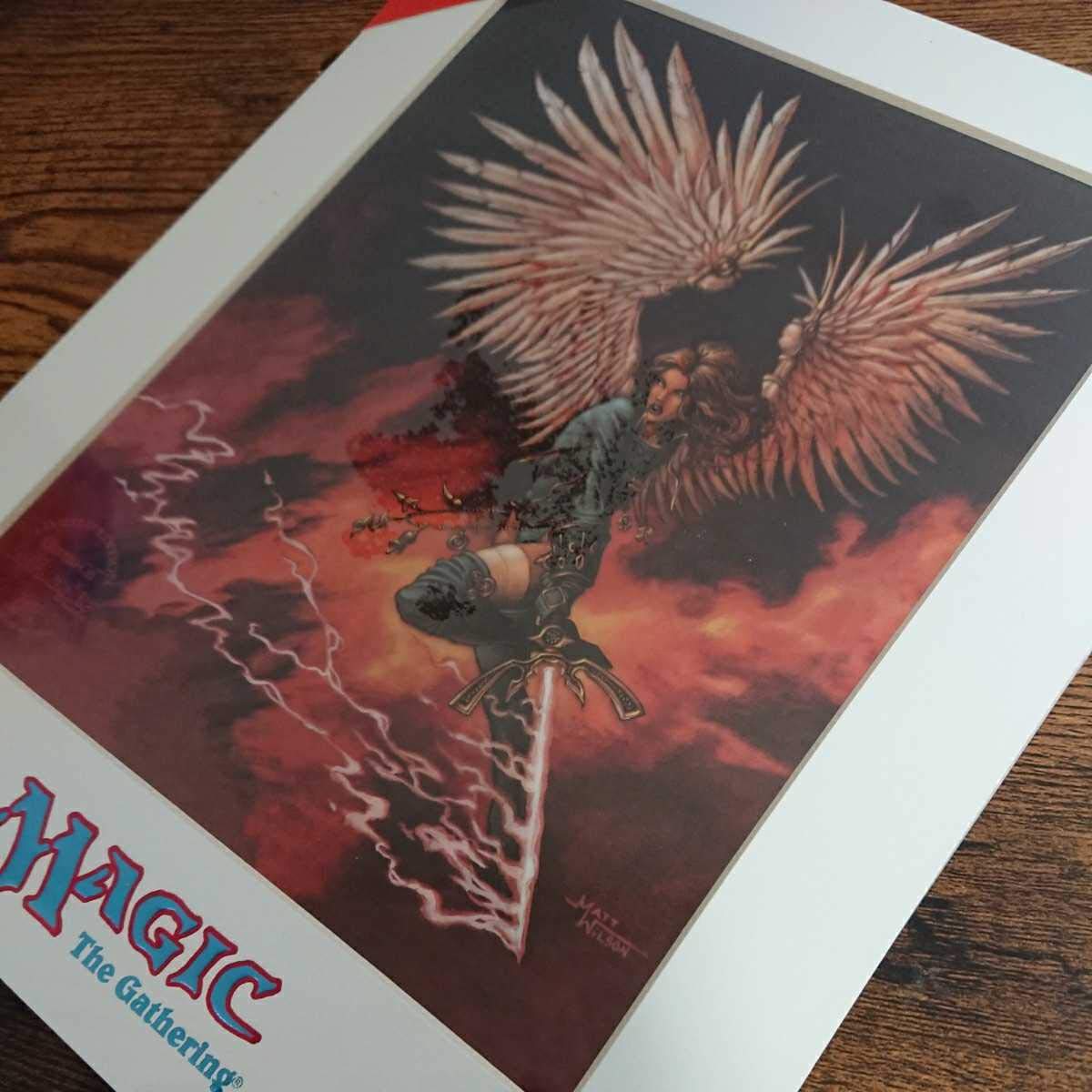 復讐する天使 アートプリント MTG Amazon.co.jp: MTG復讐する天使