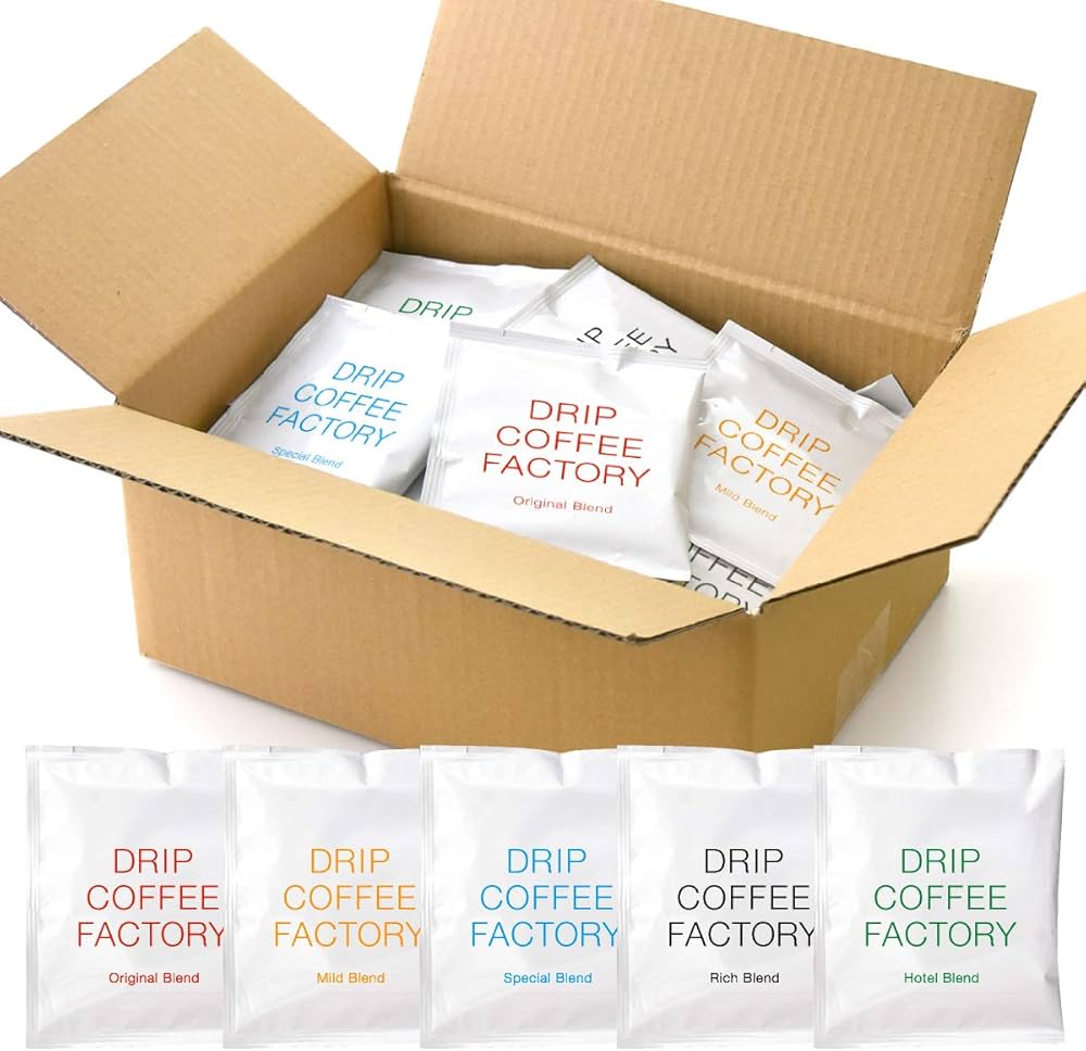 Amazon.co.jp: ドリップコーヒーファクトリー 違いを楽しむ コーヒー 5