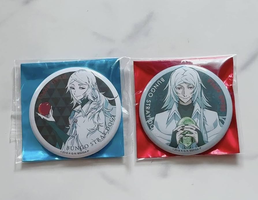 Amazon.co.jp: 文豪ストレイドッグス 澁澤龍彦 缶バッジ DEAD APPLE