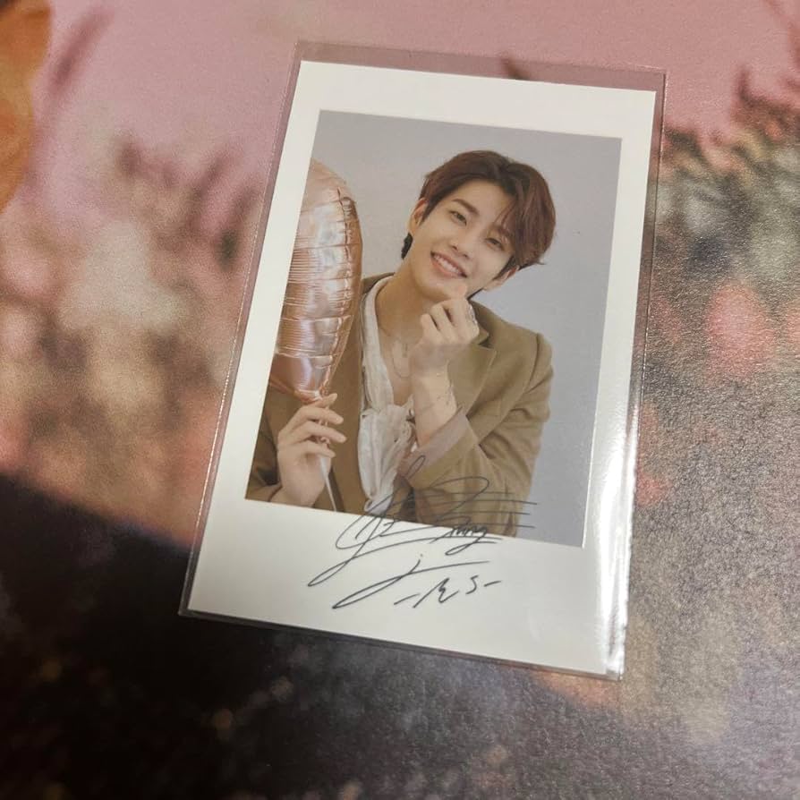 ASTRO チャウヌ 直筆サイン チェキ ASTRO チャウヌ 直筆サイン チェキ