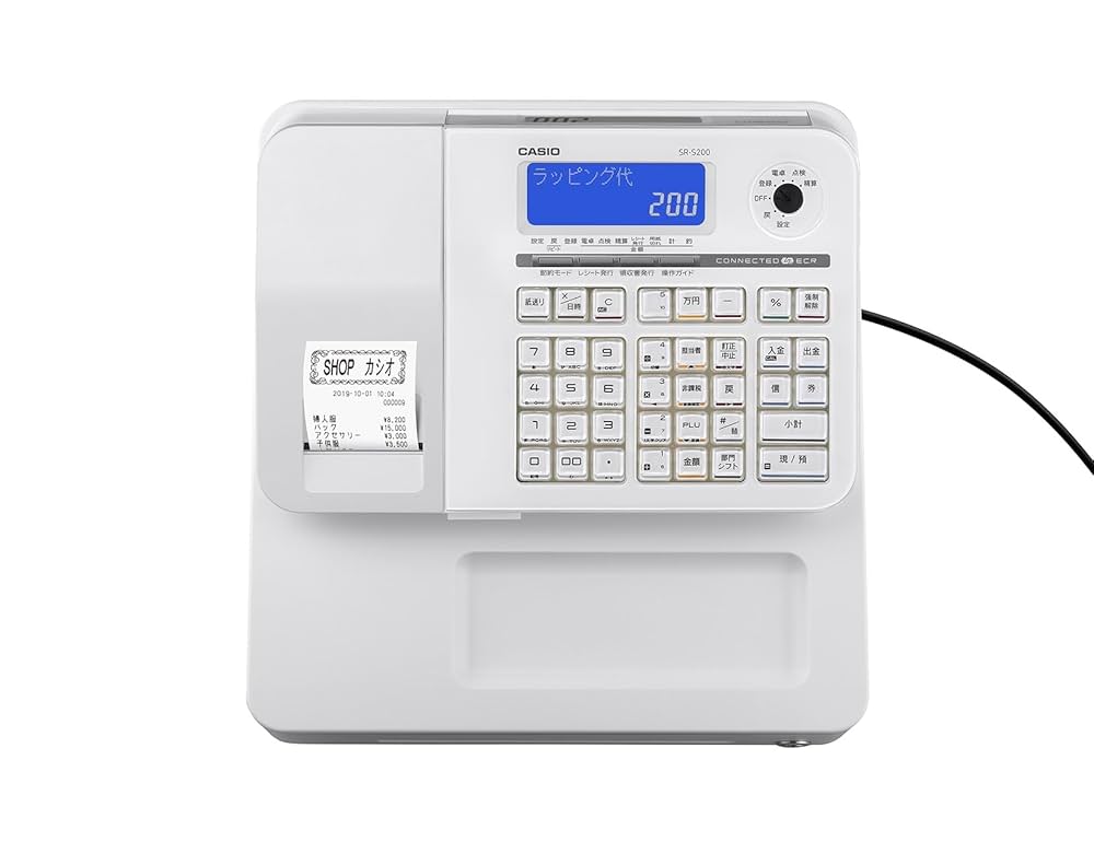 CASIO レジスター SR-S200 Bluetooth SR-S200-EX | Bluetooth