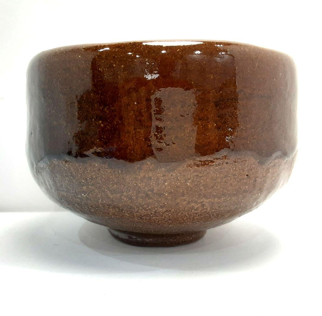 茶道具 大樋焼 大樋長阿弥造 茶碗 共箱 在銘「大樋」 初釜 茶懐石