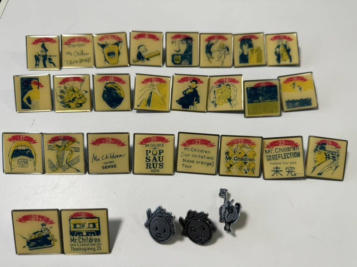 Mr.Children 25周年ツアー 会場限定ガチャ コンプリート