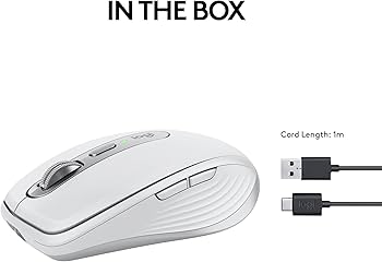 Amazon.com: Logitech MX Anywhere 3S Compact Wireless Mouse, Fast