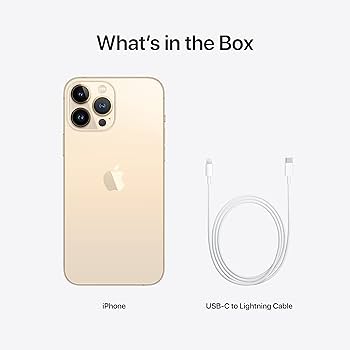 Amazon.com: Apple iPhone 13 Pro Max, 1TB, Gold - Unlocked (Renewed