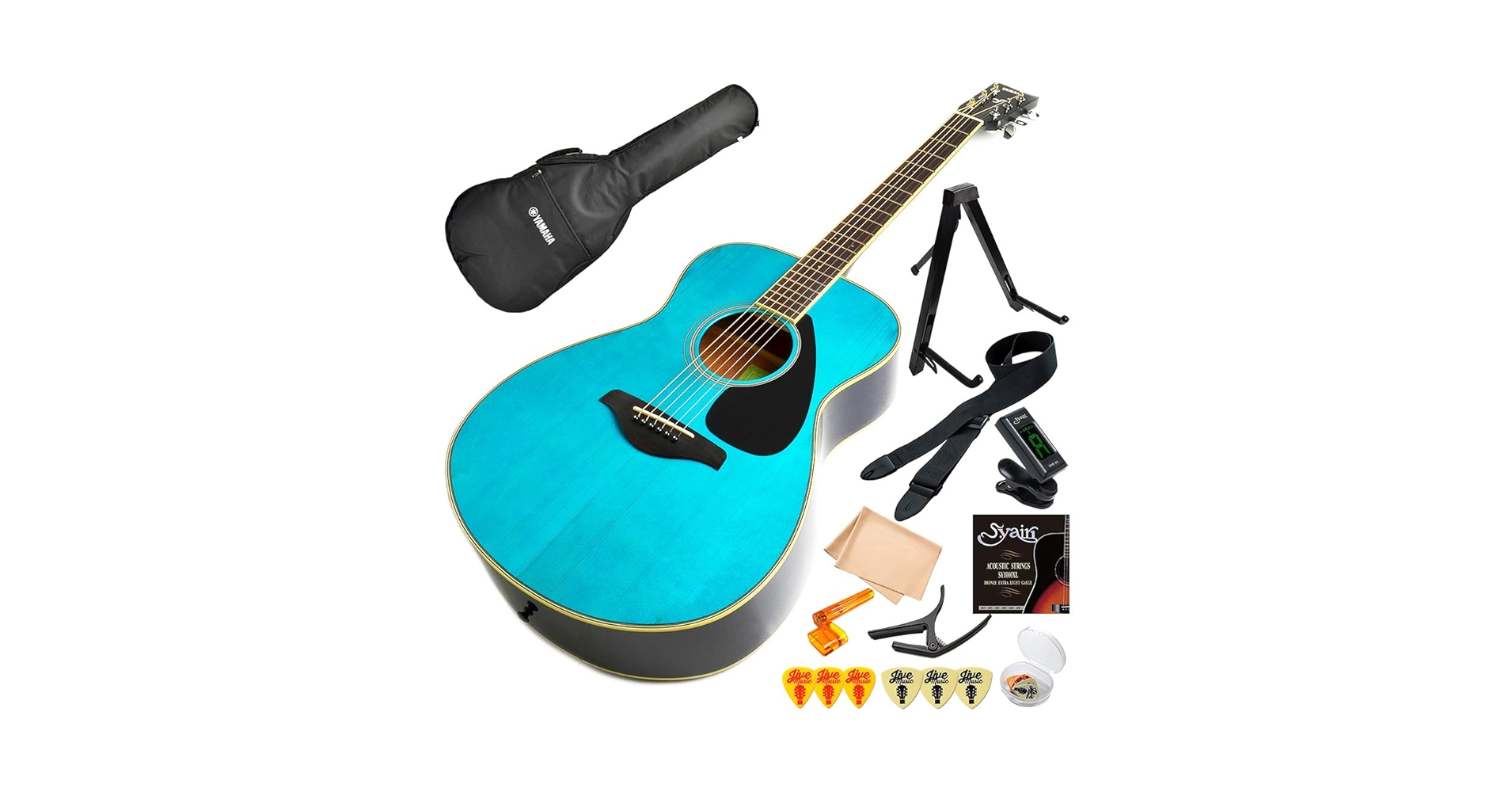 YAMAHA アコギ カポや付属品 付（青） FS820 【22日マデ格安】 Yamaha