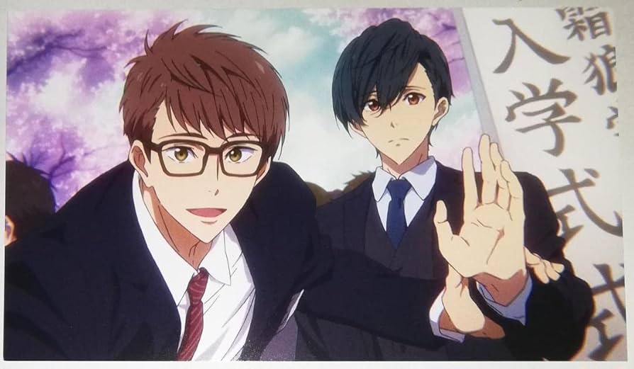 Amazon.co.jp: Free! DF 4話 エンドカードポストカード 桐嶋郁弥 遠野