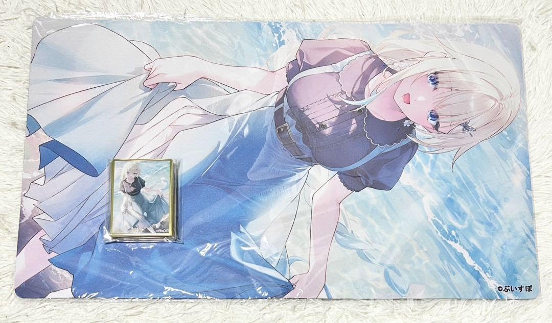 ハル出品】藍沢エマ ぶいすぽっ！ カードスリーブ プレイマット Amazon