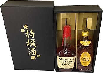 Amazon.co.jp: 特撰酒箱入り メーカーズマーク ＋ サントリー
