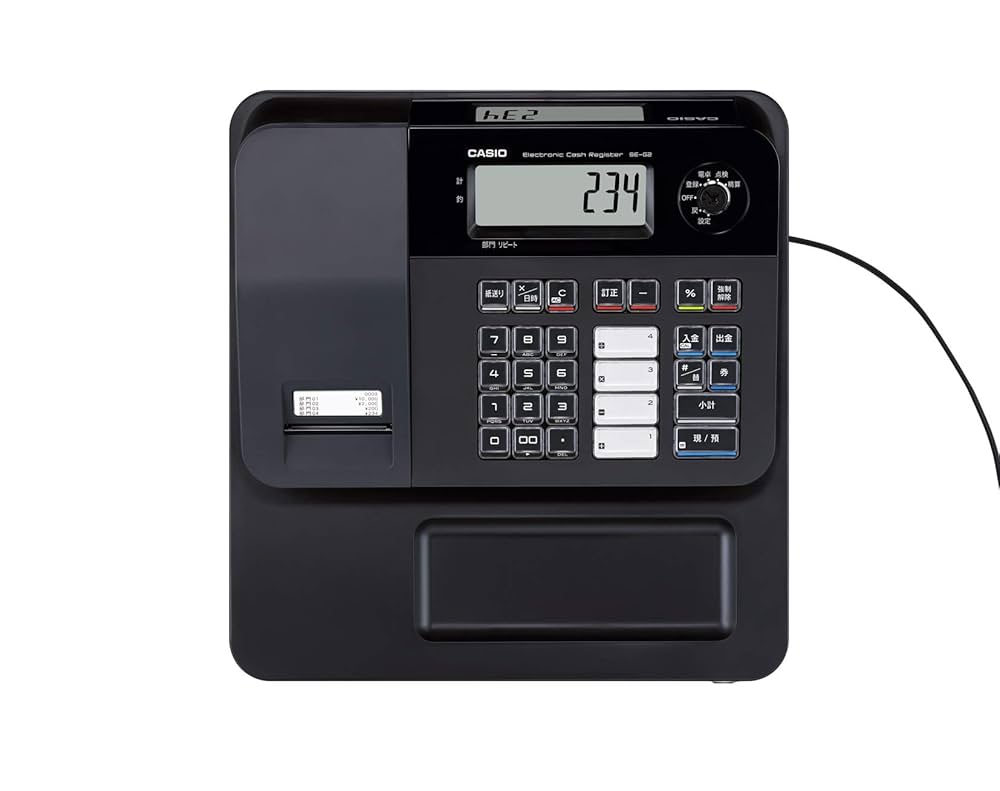 1か月保証】カシオレジスター SE-S30 人気機種 コンパクト 送料無料