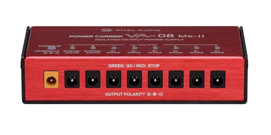 VITAL AUDIO POWER CARRIER VA-R8 新品アダプター付 VITAL AUDIO POWER