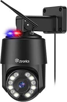 Amazon.co.jp: 【金属製&5G/2.4GWi-Fi】Ctronics 4K 防犯カメラ 屋外