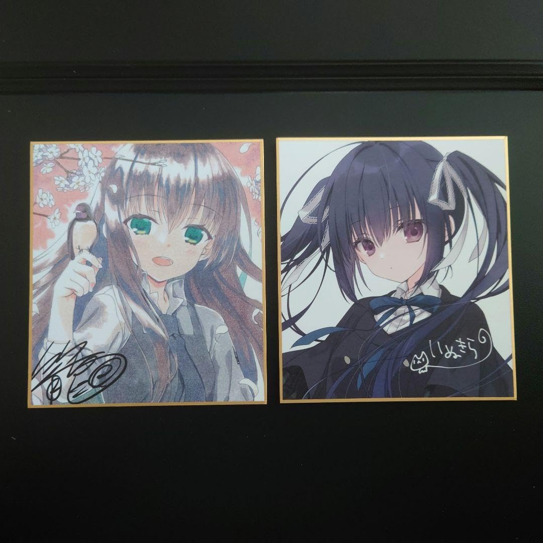 サクラノ刻 サクラノ詩 草薙直哉 直筆サイン入り ミニ色紙 【公式通販】