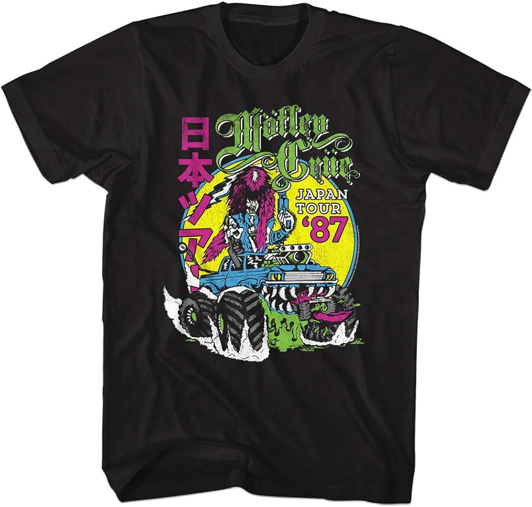 Amazon.com: American Classics Motley Crue Heavy Metal Band Japan