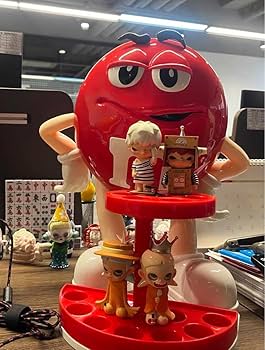 新品 m&m's レッドオレンジ サイドテーブル 置物 フィギュア セール