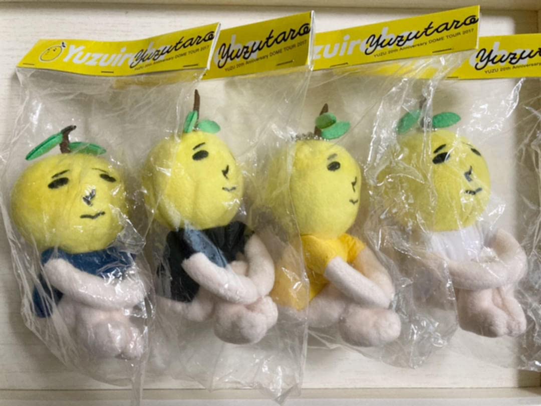 ゆず太郎 キーホルダー 4個セット ゆず太郎 キーホルダー 4個セット