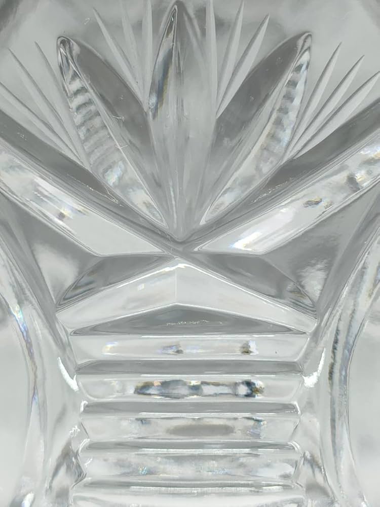 ドイツLAUSITZER ラウジッツァー ハンドカット赤披 クリスタルガラス