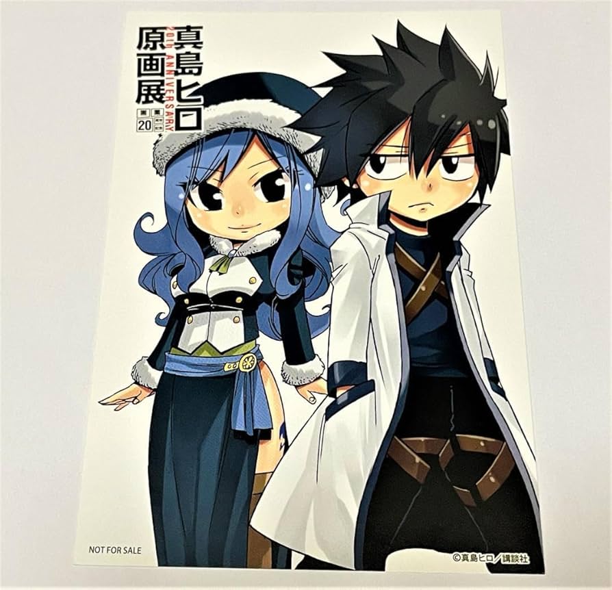 フェアリーテイル グレイ ポストカード ブロマイド キャラウムカフェ