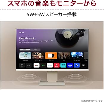 Amazon.co.jp: LG Smart Monitor / 32SR83U-W LG MyView Smart Monitor
