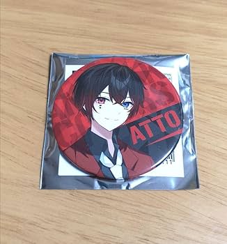 Amazon | AMPTAK COLORS アンプタックカラーズ あっとくん 缶バッジ