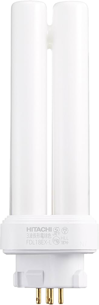 Amazon | 日立 コンパクト形(パラライト2)18形 電球色 FDL18EXL | 日立