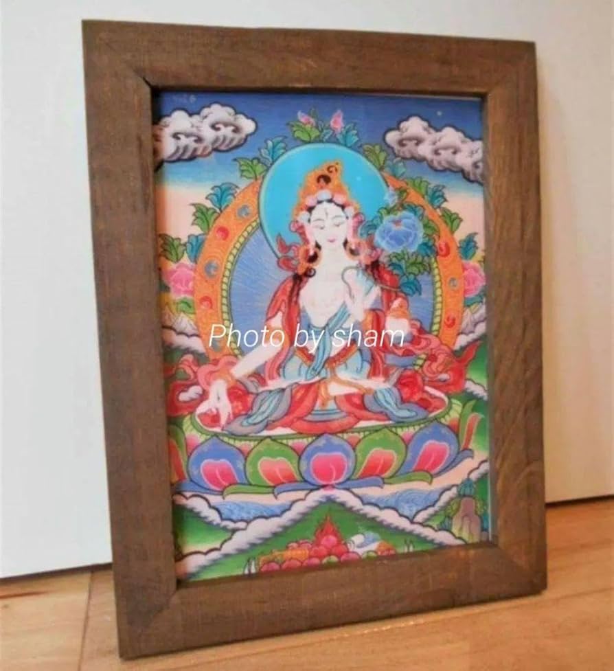 タンカ(額縁付きの仏画) タンカ(額縁付きの仏画です) タンカ(額縁付き