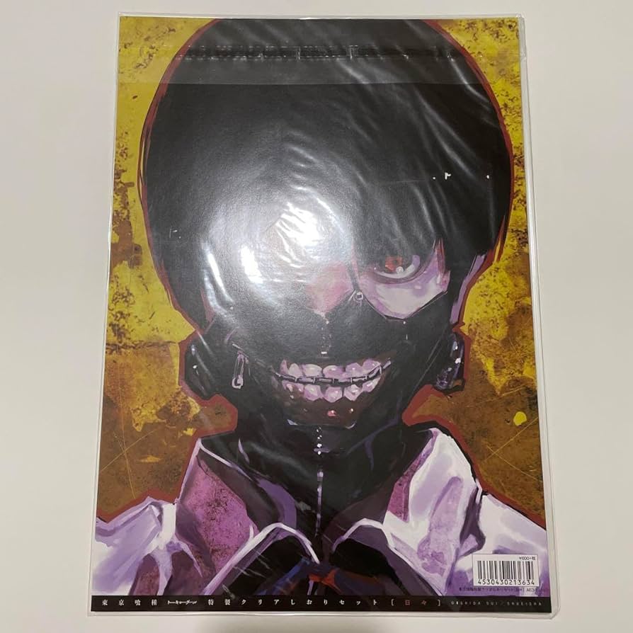 東京喰種 特製クリアしおり 東京喰種 クリアしおり&クリアファイル