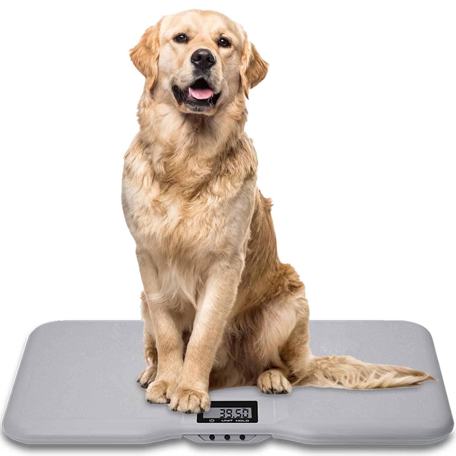 TVTKE犬用体重計 動物用体重計 80x50cm滑り止めパッド付き、獣医用の犬