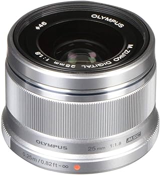 Amazon.com : OM SYSTEM Olympus M.Zuiko Digital 25mm F1.8 Silver