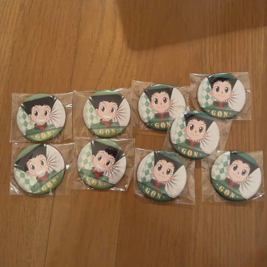 HUNTER×HUNTER ゴン缶バッジセット旧