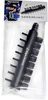 Amazon.co.jp: AQUA LEGEND 8連 分岐管 エアー分岐 酸素分岐 水槽用