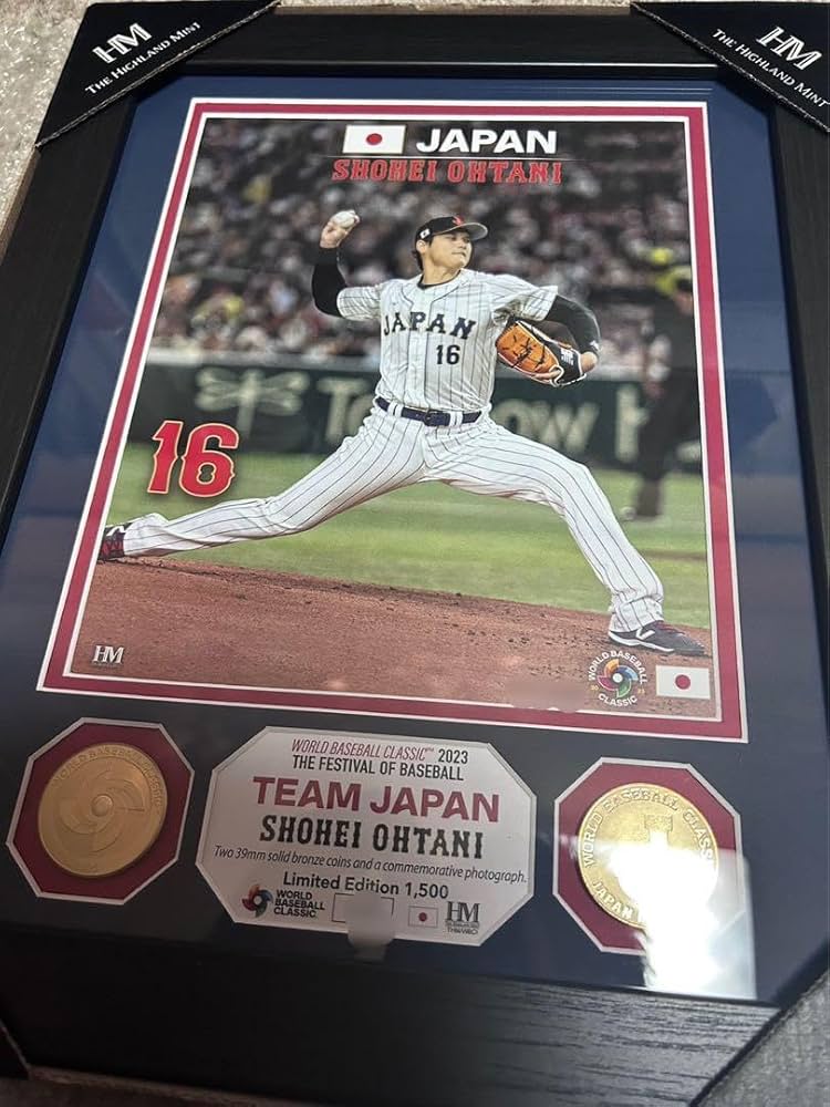 祝 優勝】2023 WBC 日本代表ダブルコインフォトミント 【公式通販】