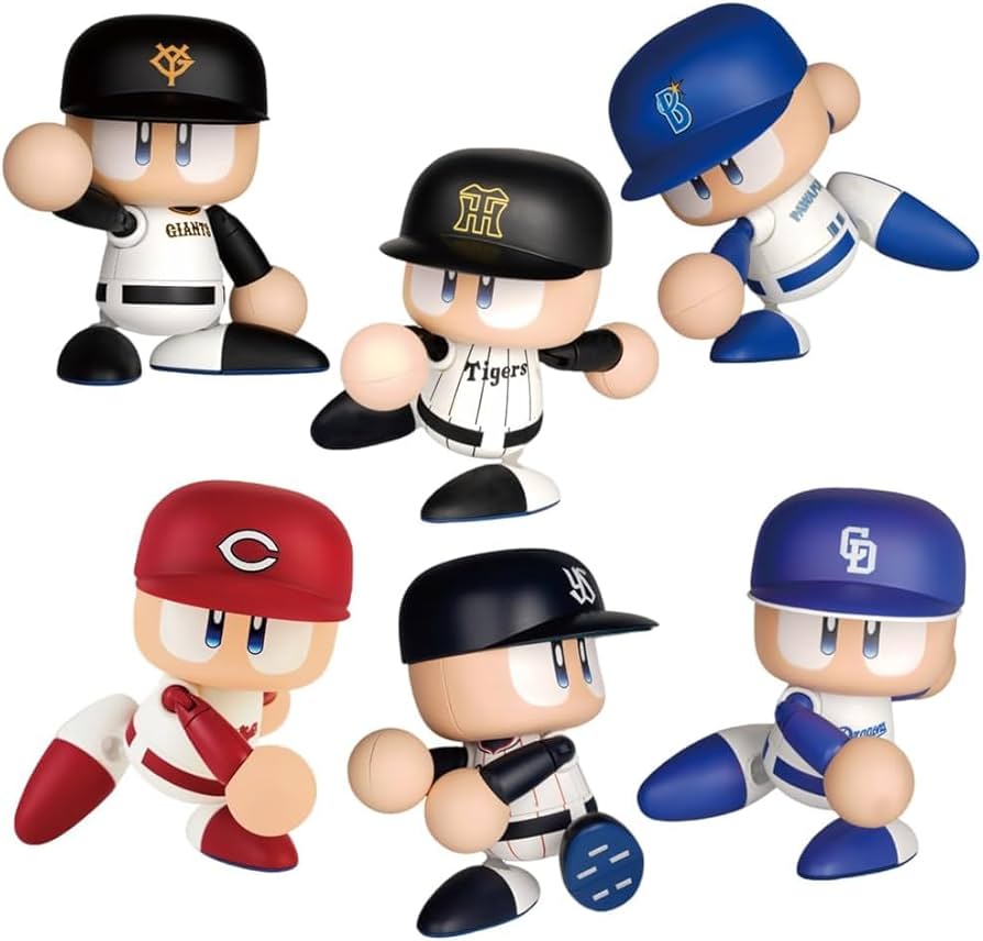 パワフルプロ野球 パワプロくん フィギュア パシフィック・リーグ 全6