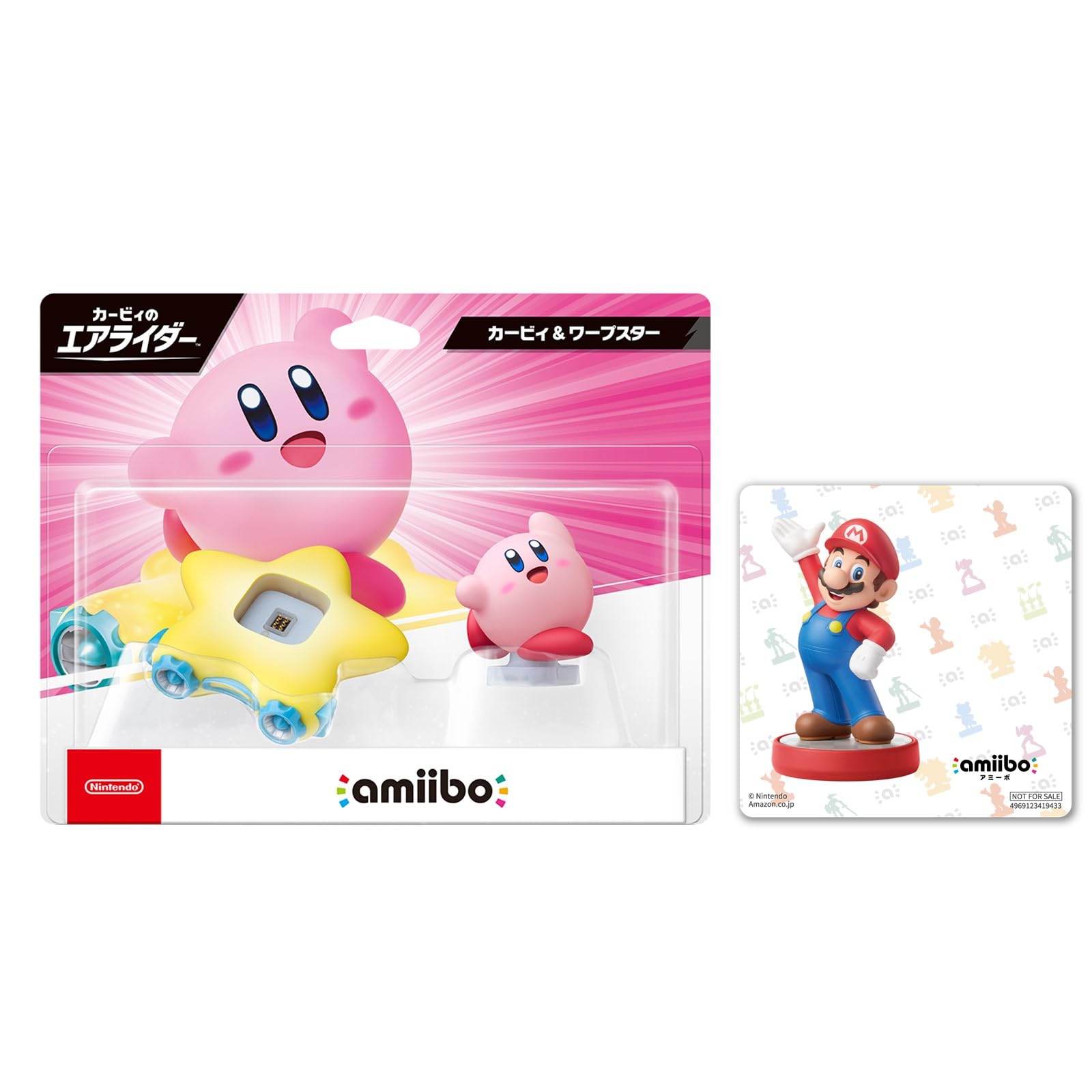 カービィ amiibo フィギュア 2体セット Amazon.co.jp: カービィのエア