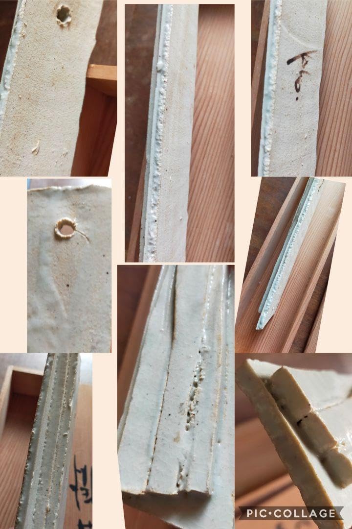 作家による一点物掛花生 壁にかける一輪挿し 骨董品 レトロ