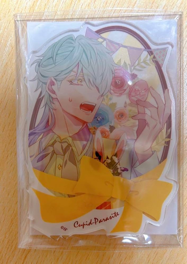 キューピットパラサイト アクスタ パルカ 缶バッジ 冬の市 春風