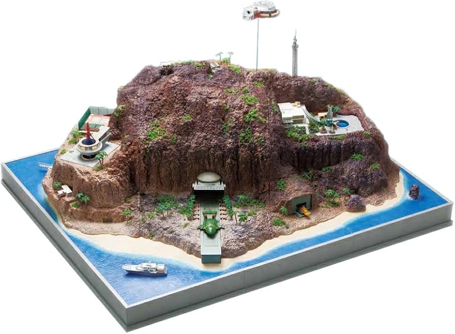サンダーバード秘密基地プラモデル〜サンダーバードの世界観を楽しめる