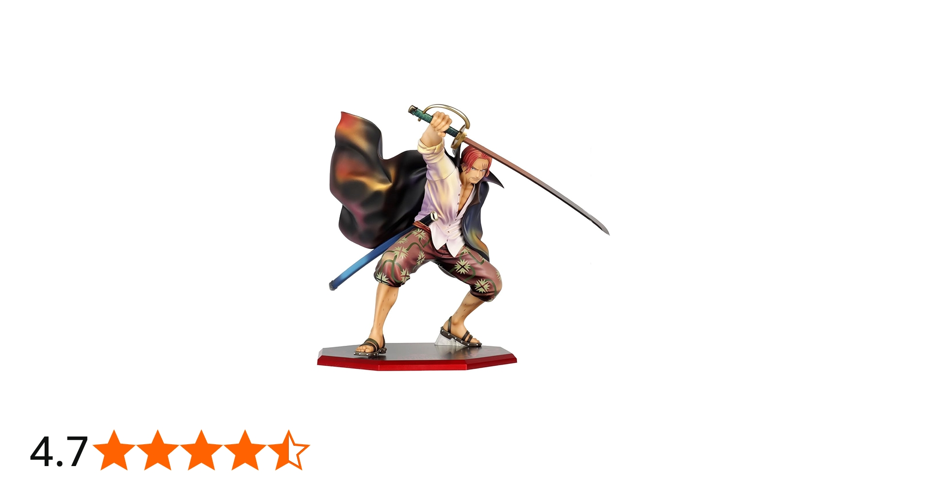 Amazon.co.jp: Megahouse - ワンピース - 赤毛のシャンクス - プレイ