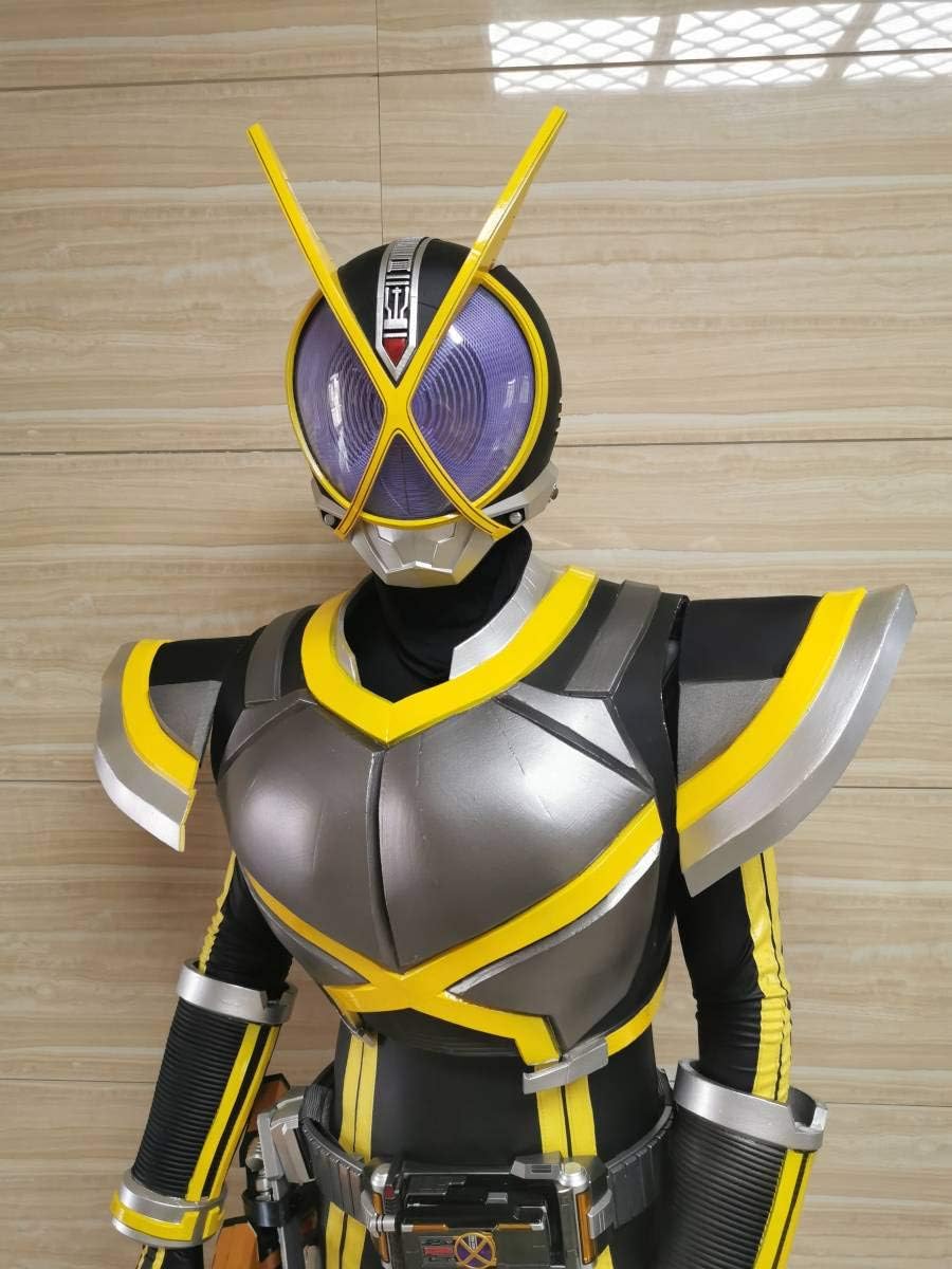 仮面ライダー電王 聖翼フォーム 1/1 大人着用マスク 特撮コスプレ 高