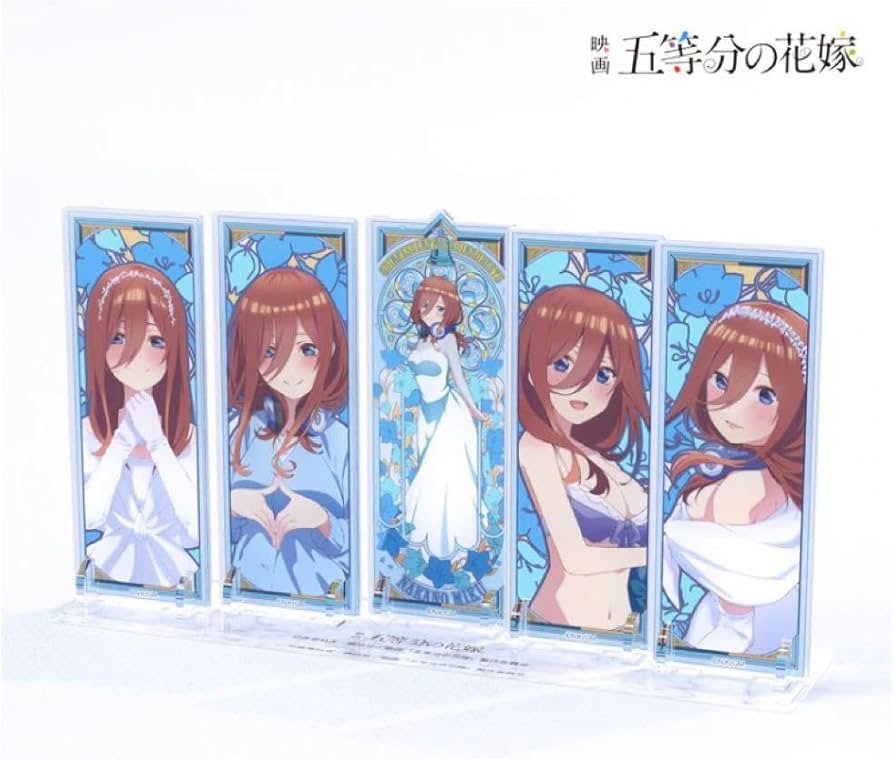 五等分の花嫁 中野三玖 anique 額装絵 五等分の花嫁