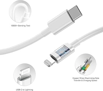 Amazon.com: 20W AirPods Pro Charger Cable for AirPods Pro 1st/2nd