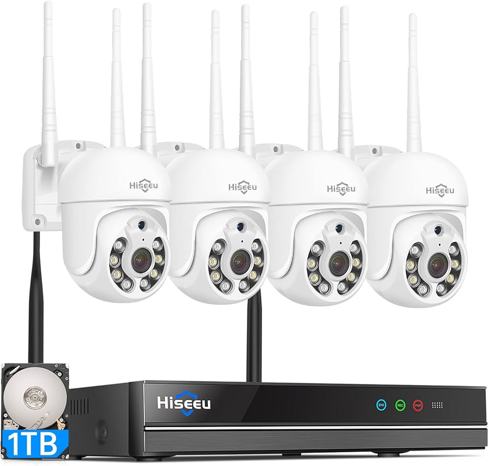 Amazon.co.jp: 【500万画素・双方向の音声・360° 追尾機能搭載 】防犯