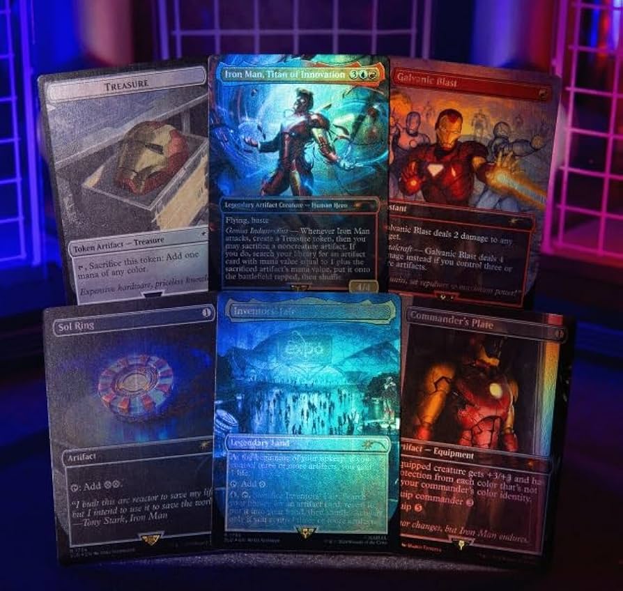 Amazon.com: MTG Secret Lair: Secret Lair x Marvel's Iron Man (Foil
