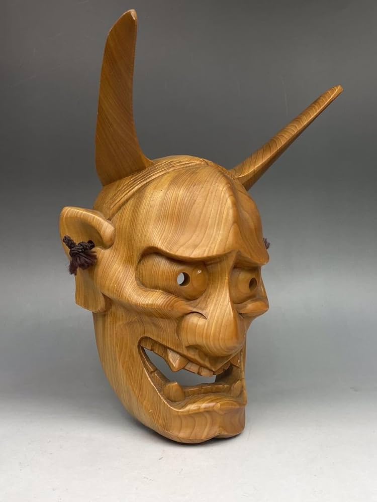能面 般若 木彫品