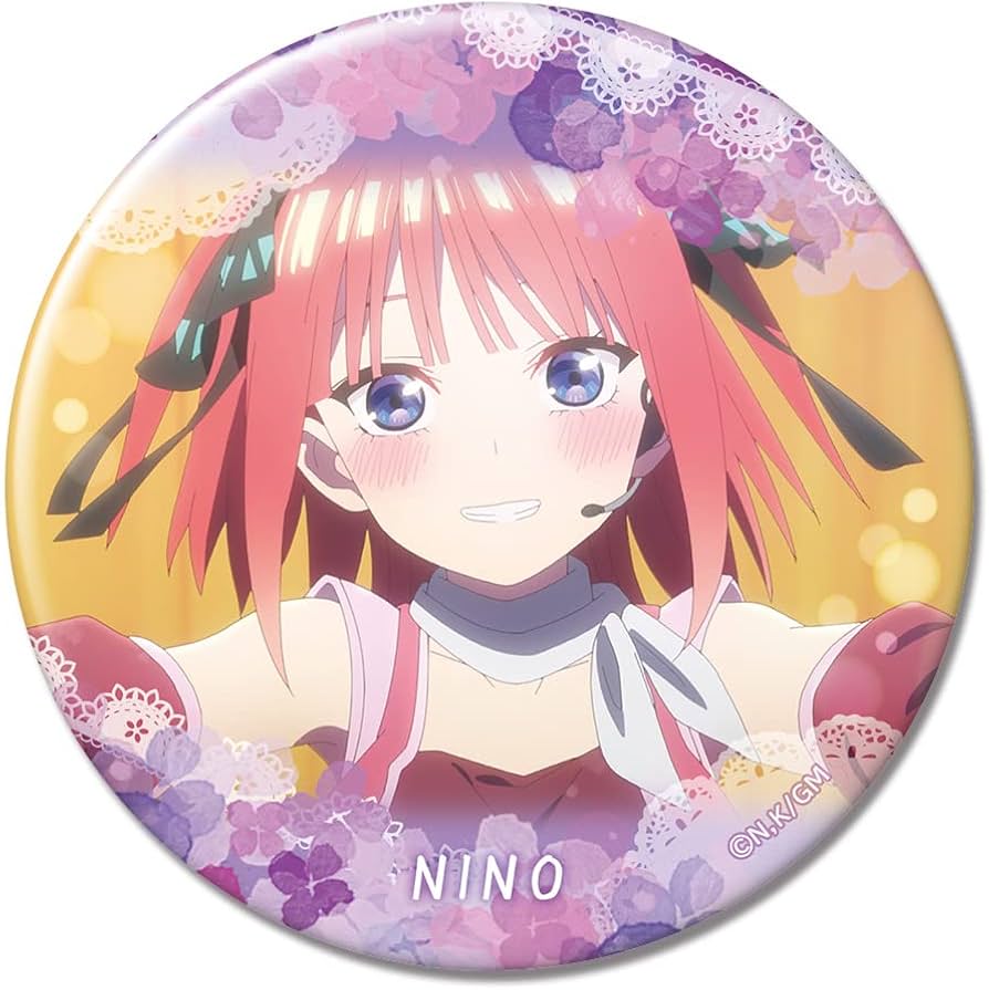 Amazon | 映画 五等分の花嫁 缶バッジ 中野二乃/D KBAN-G003-m16