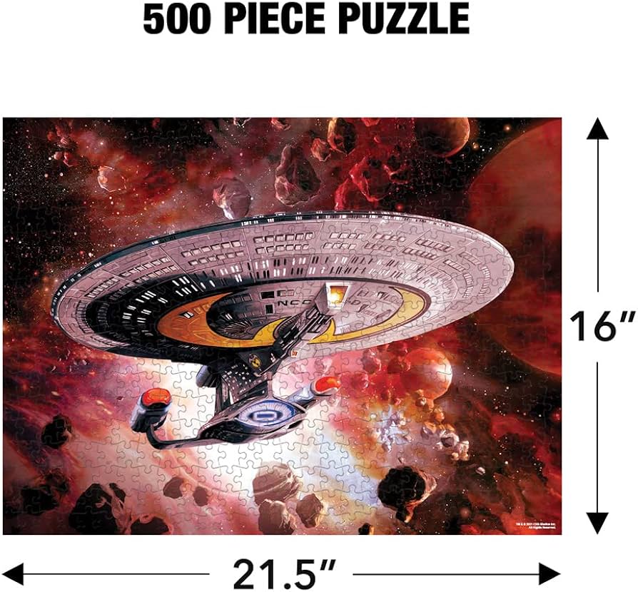 Amazon | スタートレック Terran Enterprise 500ピース ジグソーパズル