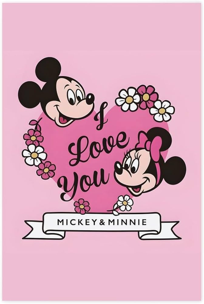 Amazon.co.jp: ミッキー ミニー ポスター 絵画 インテリア 壁紙用 壁紙