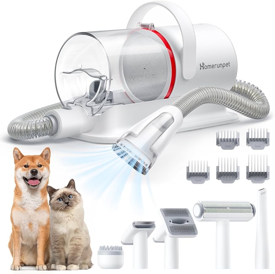 Amazon.co.jp: Homerunpet ペット用バリカン 6in1 12000Pa 超強力