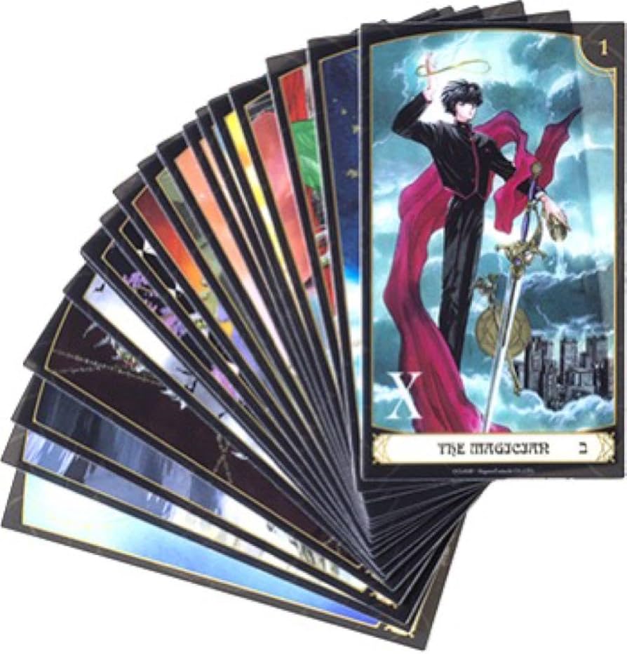 Amazon.co.jp: CLAMP PREMIUM COLLECTION X クリアタロットカード