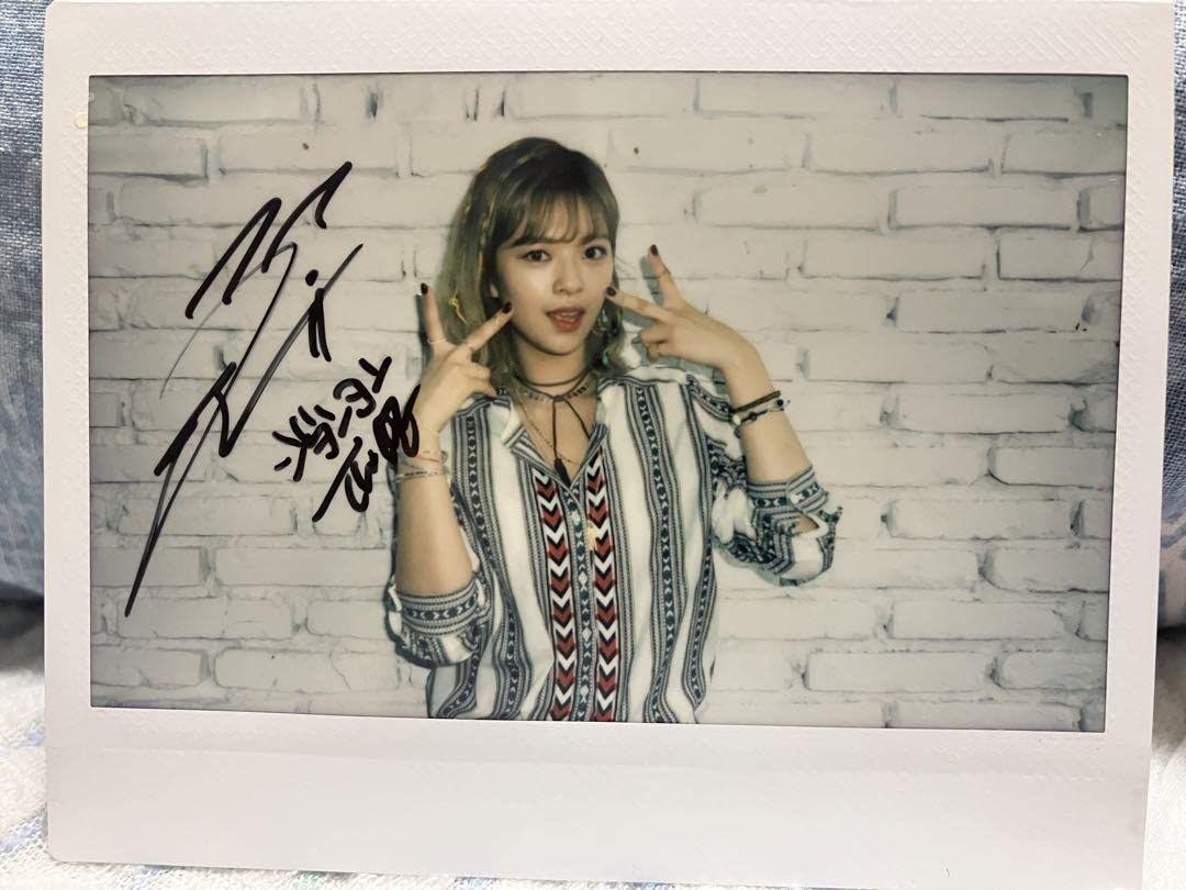 サイン入りチェキ TWICE ジョンヨン TWICE ジョンヨン 直筆サイン入り